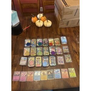 Pokemon Costco Exclusive Eeveelution Mini Tin Set 2025 Complete with Coins